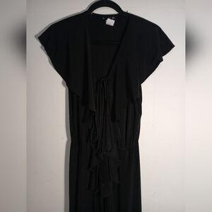 LIVD Black Maxi Goth dress 2X